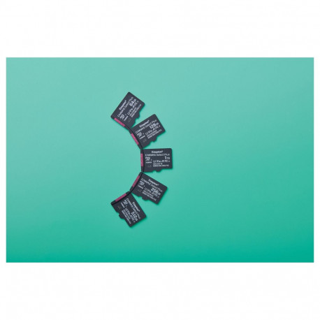 Kingston 64GB microSDXC Canvas Select Plus Gen3 100MB/s A1 mälukaart + adapter