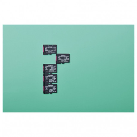 Kingston 1TB microSDXC Canvas Select Plus Gen3 150MB/s A1 mälukaart + adapter