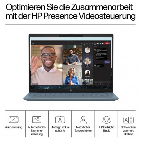 HP Pavilion Plus 14-tolline WQXGA Core Ultra 5 125H 16GB/512GB SSD Win11 14-ew1153ng