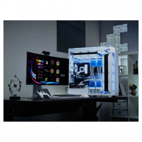 "CORSAIR Super-Tower 9000D iCUE LINK AIRFLOW TP (White) (Speditionsversand)"