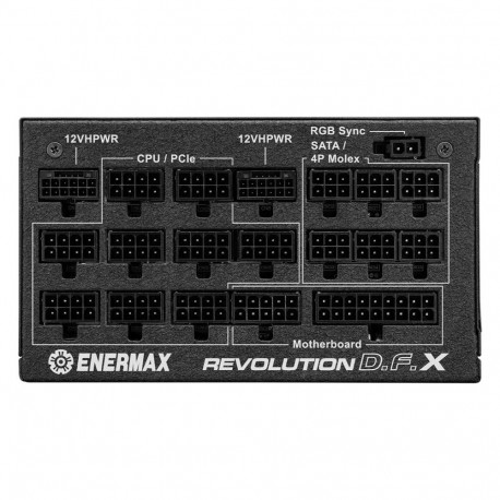 Enermax Revolution D.F.X ERT1650EWT 1650W 80+ Gold kaablihaldus