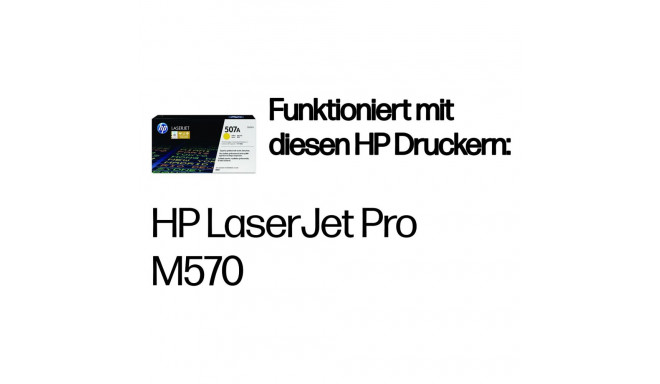 "HP Toner 507A CE402A Gelb"