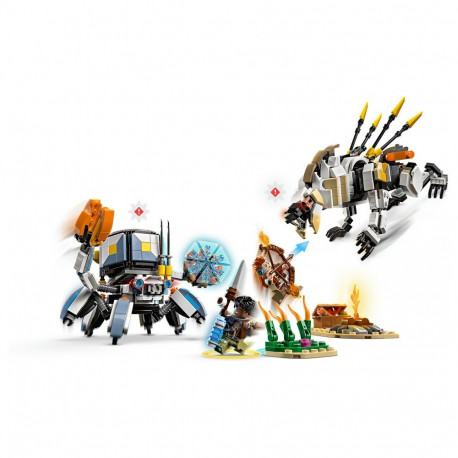 "LEGO 77037 Horizon Adventures Aloy und Varl vs. Panzerwanderer und Sgezahn"