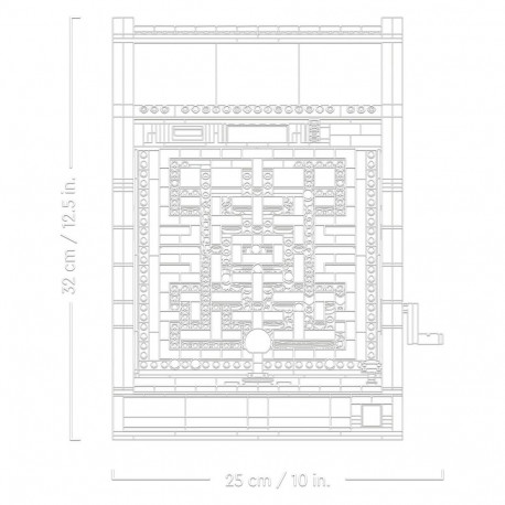 LEGO Icons mänguautomaat PAC-MAN 10323