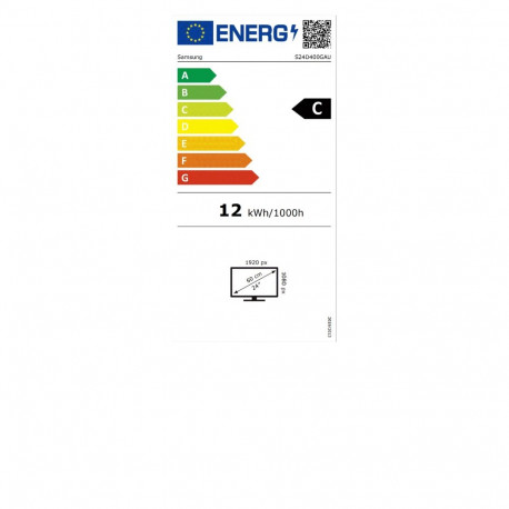 "61cm/24"" (1920x1080) Samsung S24D400GAU Full HD 100 Hz IPS 5ms 2x HDMI DP Black"