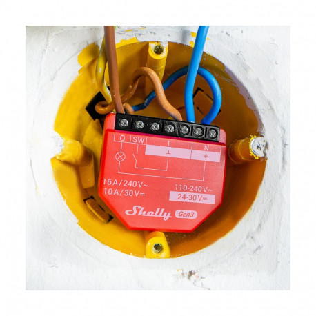 "Shelly Relais ""1PM Gen3 4er Pack"" max 16A 1 Kanal WLAN BT"