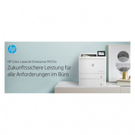 "FL HP Colot LaserJet Enterprise M555X Farblaserdrucker A4 LAN WLAN WiFi Duplex"