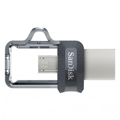 Sandisk USB-mälupulk Ultra Dual 128GB USB3.0/microUSB 150MB/s, hall