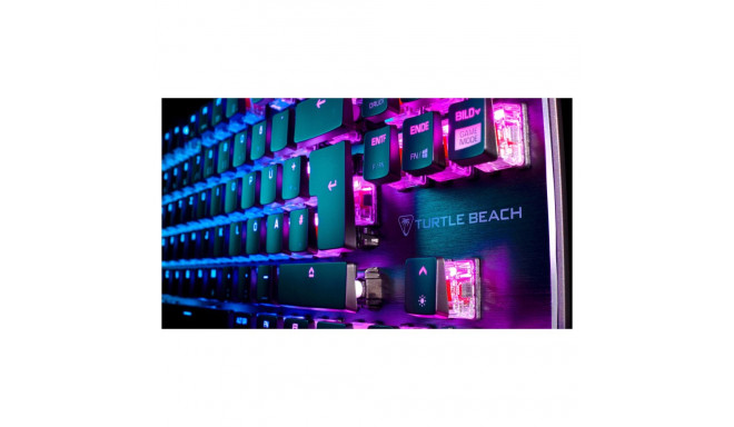 "Turtle Beach Vulcan TKL AIMO Gaming-Tastatur. Red Switch"