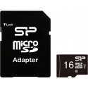Silicon Power memory card microSDHC 16GB Class 10 + adapter
