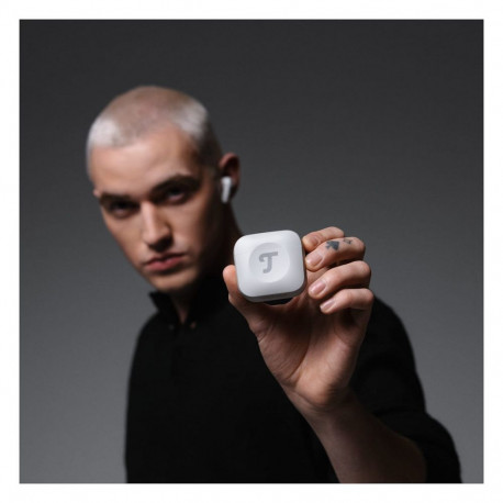 "Teufel AIRY TWS Pro True-Wireless In-Ear Bluetooth Earphones silver white"