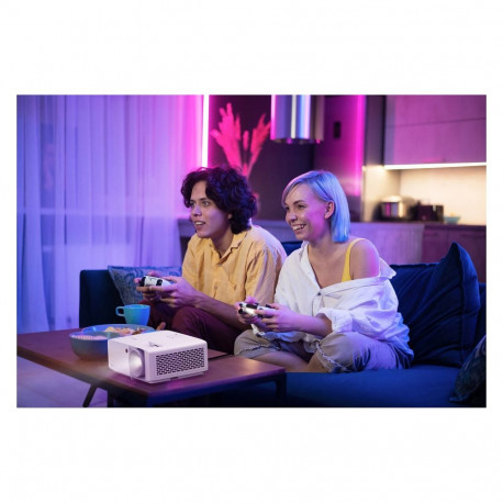 "(3840x2160) Optoma UHZ66 - DLP-Projektor - Laser - tragbar 4000 lm"