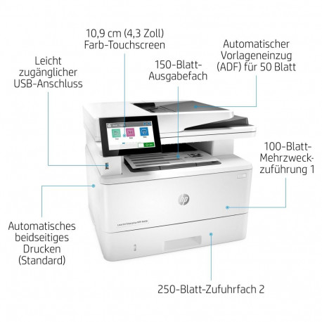 "HP LaserJet Enterprise M430f 4in1/A4/LAN/ADF"