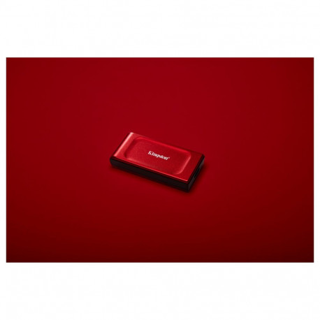 "2TB Kingston XS1000 USB 3.2 Gen2 Red"