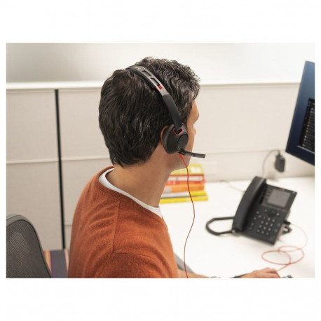 "HP Poly Headset Blackwire C5210 Mono USB-C/A & 3.5 mm (bulk)"