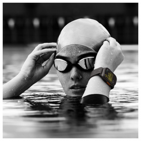 Apple Watch Ultra 2 GPS + Cellular 49mm must titaanist korpus ja must titaanist Milanese Loop - M