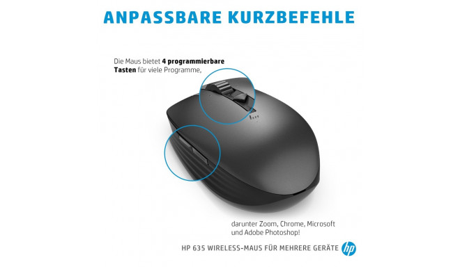 "HP Multi-Device 635 Black Wireless Mouse"