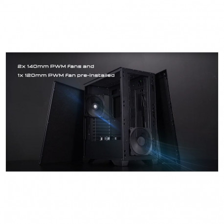 Chieftec APEX Series GA-01B-Q-OP Midi korpus