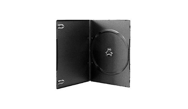 Omega DVD коробка 7мм Black Ultra Slim, черный