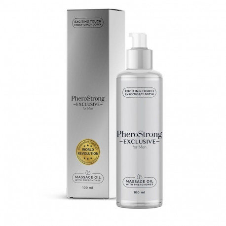 PheroStrong Exclusive massaažiõli meestele 100ml