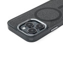 Glitter Case for Samsung Galaxy A57 Compatible with MagSafe - Black