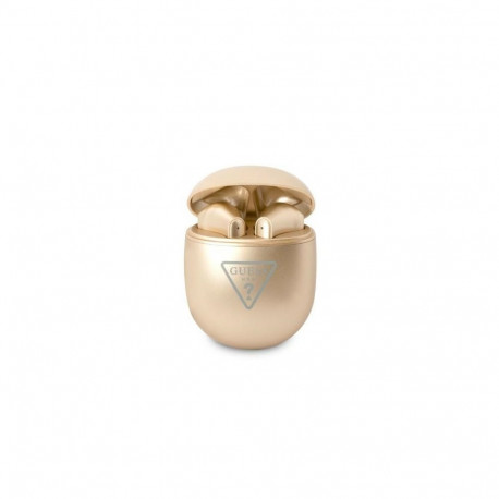 Guess Triangle Logo Bluetooth TWS Wireless Headphones - Gold