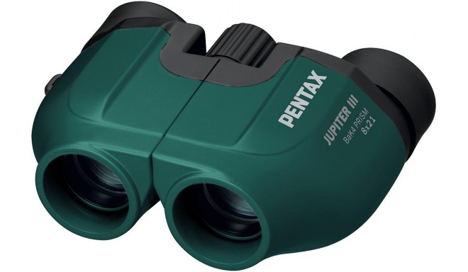Pentax binoculars Jupiter III 8x21, green