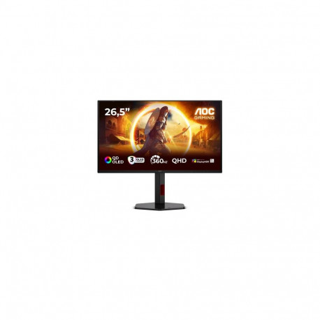 AOC G4 Q27G4SDR computer monitor 67.3 cm (26.5") 2560 x 1440 pixels Quad HD QD-OLED Black, 