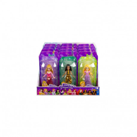 Disney Princess Small Dolls in Shiny Outfits with Removable Skirt or Pants, Inspired by Movies