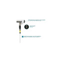 Mobilis 001329 Nano - Slim Rotating security lock - Compatible Master key
