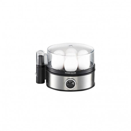 Rommelsbacher ER 400 egg cooker 7 egg(s) 400 W Black, Stainless steel, Transparent