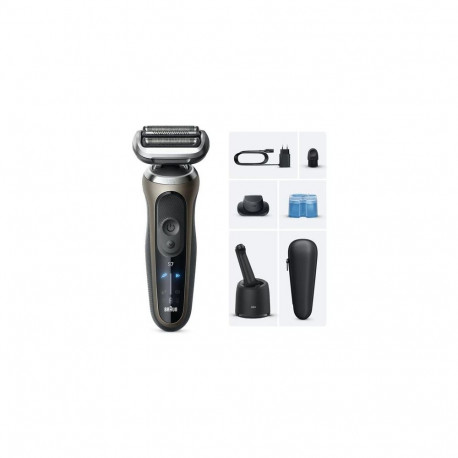 Braun Series 7 72-C7200cc Foil shaver Trimmer Black, Gold