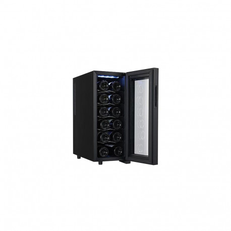 Adler AD 8083 wine cooler Thermoelectric wine cooler Freestanding Black 12 bottle(s)