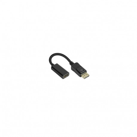 Alcasa DP-AD08 video cable adapter 0.2 m DisplayPort HDMI Black