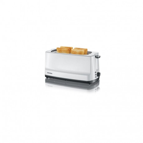 Severin AT 2234 toaster 4 slice(s) 1400 W Grey, White