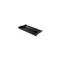 Equip Fixed Shelf 19', 1U, 400MM, Black