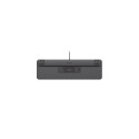 Logitech Signature Slim Wired K620 For Business keyboard Universal USB QWERTY Nordic Graphite