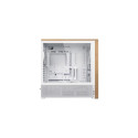 Lian Li Lancool LAN217W computer case Midi Tower White, Wood