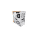 Lian Li Lancool LAN217W computer case Midi Tower White, Wood