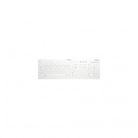 Contour Design Active Key Contour QuickClean Medical Keyboard IP68 Full-Size Wireless White DE C8112