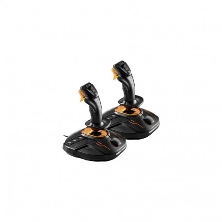 Thrustmaster T.16000M FCS SPACE SIM DUO Black, Orange USB Flightstick Analogue / Digital PC