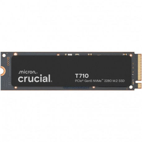 SSD|CRUCIAL|600xTBW rating|NVMe Yes|PCI Express 5.0|M.2|1000 GB|Crucial T710 1TB (CT1000T710SSD8)|T7