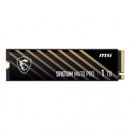 SSD|MSI|SPATIUM M470 PRO|1TB|M.2|PCIe Gen4|NVMe|3D NAND|Write speed 4500 MBytes/sec|Read speed 6000 