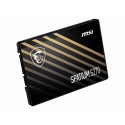 SSD|MSI|SPATIUM S270|240GB|SATA|3D NAND|Write speed 400 MBytes/sec|Read speed 500 MBytes/sec|2,5"|TB
