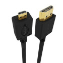 CABLE HDMI-MICRO HDMI 1.8M/V.2.0 BLK CC-HDMID-6 GEMBIRD
