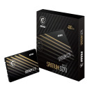 SSD|MSI|SPATIUM S270|480GB|SATA|3D NAND|Write speed 450 MBytes/sec|Read speed 500 MBytes/sec|2,5"|TB