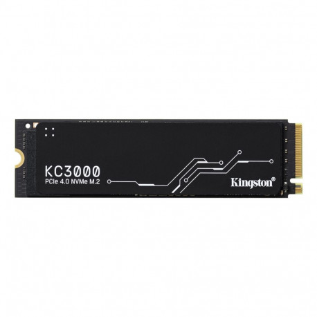 SSD|KINGSTON|KC3000|2TB|M.2|NVMe|3D TLC|Write speed 7000 MBytes/sec|Read speed 7000 MBytes/sec|MTBF 
