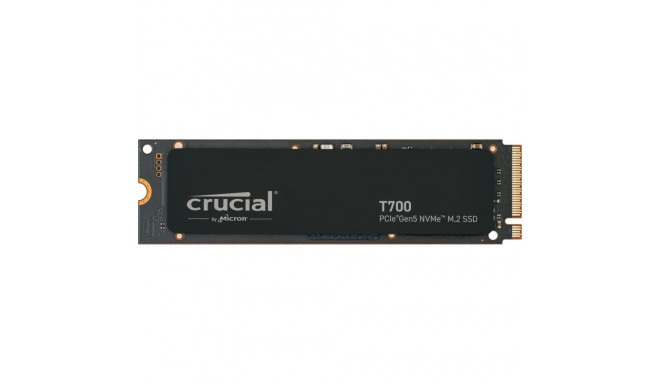 SSD|CRUCIAL|T700|2TB|M.2|PCIe Gen5|NVMe|TLC|Write speed 11800 MBytes/sec|Read speed 12400 MBytes/sec