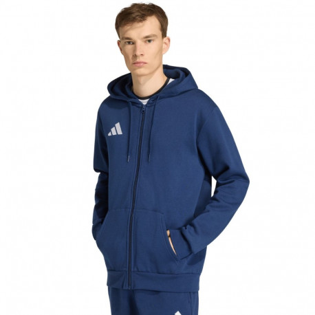 Adidas meeste kapuutsiga pusa Entrada 26 FZ Hoody KF5946 S, tumesinine