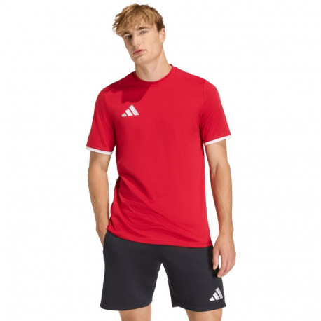 adidas meeste t-särk Entrada 26 Tee JZ6676 S, punane
